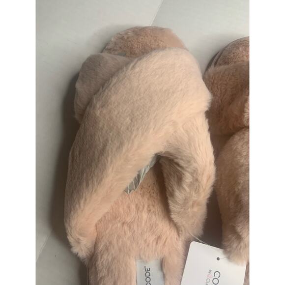 CUDDL DUDS Women’s Comfort‎ Code Slippers  Dusty Pink  XL (Shoe sizes 11-12) - Picture 5 of 15